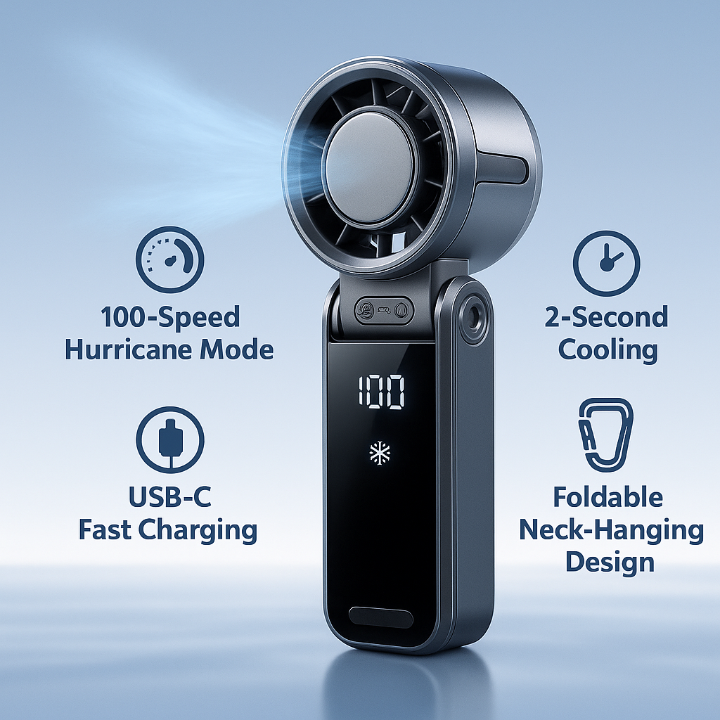 NEBLIO - High Speed Cooling Fan